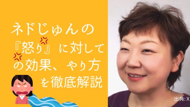ネドじゅんとは？『怒り』との関係をわかりやすく解説