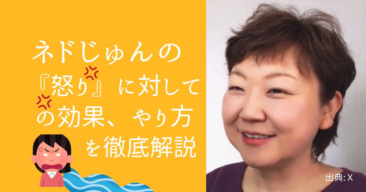 ネドじゅんとは？『怒り』との関係をわかりやすく解説