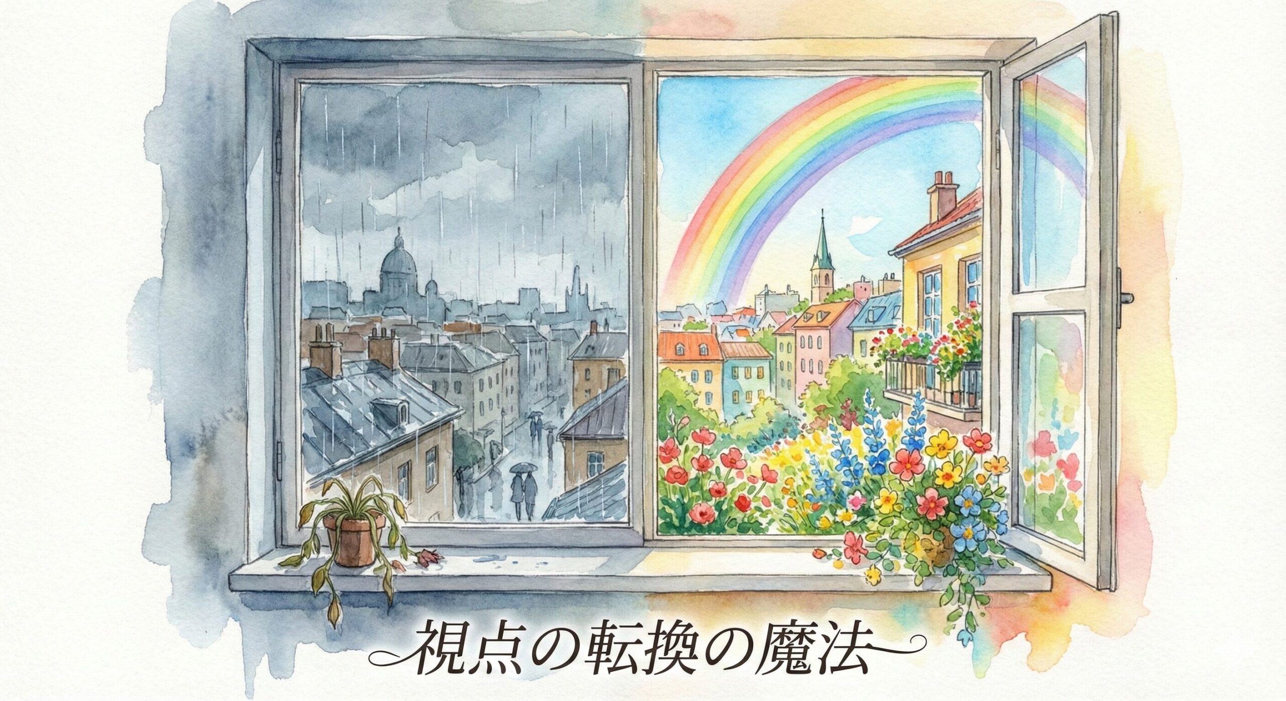 視点を変えれば、世界は3秒で優しくなる